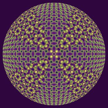 Boule décorée