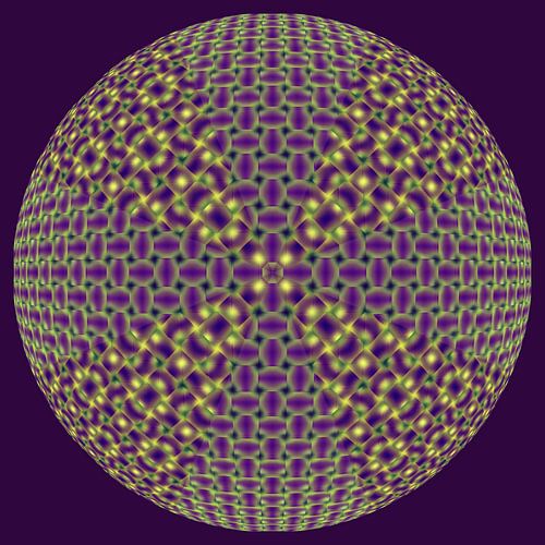 Dekorierter Ball von Henk Schellekens