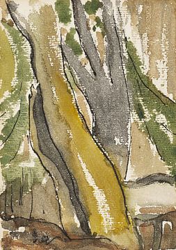Bäume hinter dem Haus, Arthur Dove, 1937