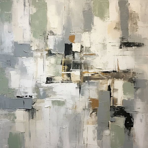 Green-Blue 31.81 by ARTEO Paintings