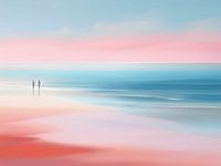 Twee vrouwen aan zee-01