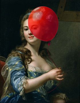 Ballon Marie (vtwonen&design beurs 2022) van Gisela - Art for you