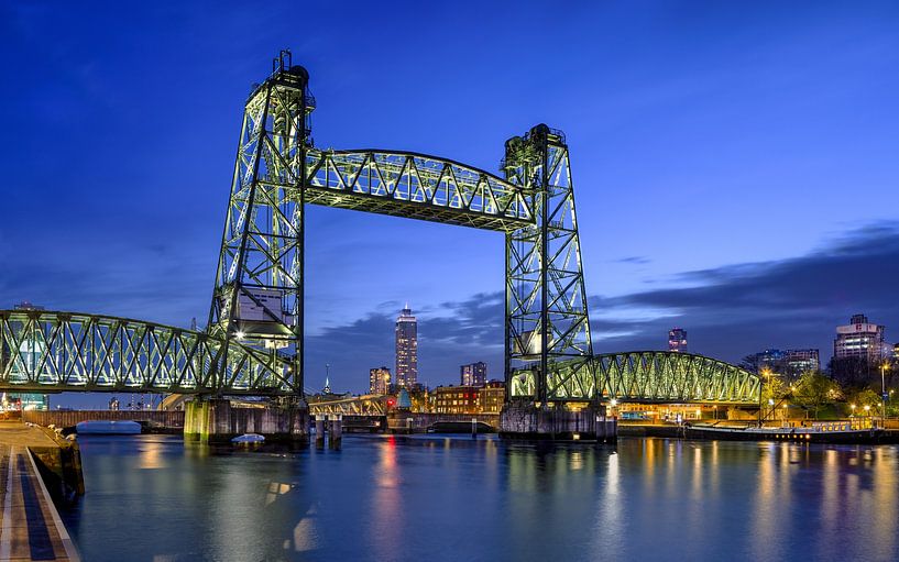 Rotterdam - Koningshavenbrug:  by Kees Dorsman
