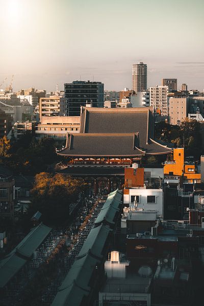 Asakusa Tempel in Tokyo von Endre Lommatzsch