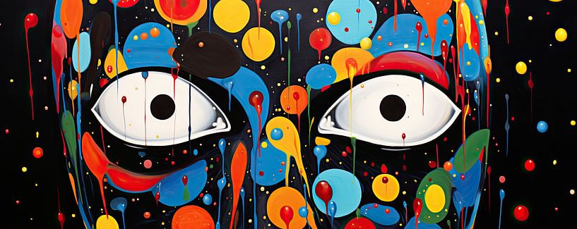 Break barriers, not promises - Integrity is key. van Abstract Schilderij
