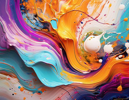 Schilderen in kunstkleuren