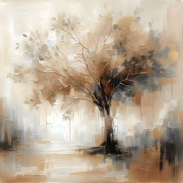 tree brown van FoXo Art