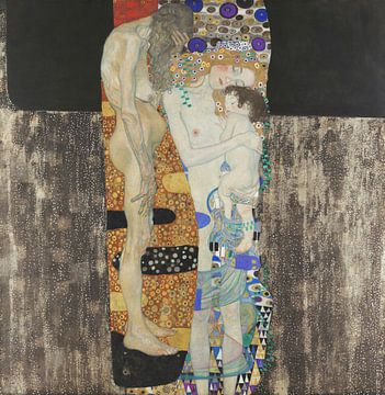 De drie tijdperken van de vrouw, Gustav Klimt