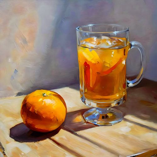 Jus d' Orange - früh am Morgen