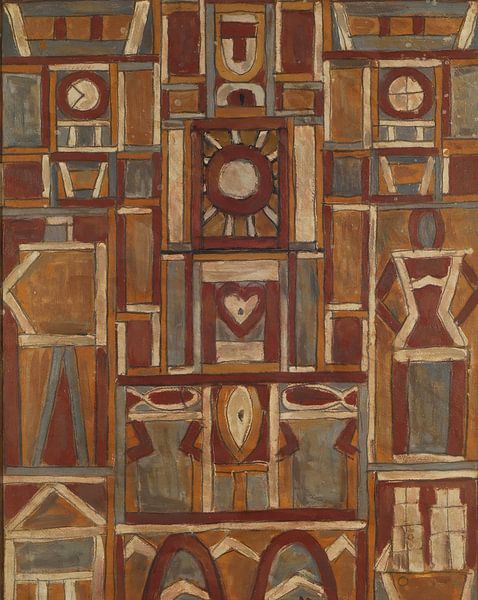 Joaquín Torres García - Der Mann (1932) von Peter Balan