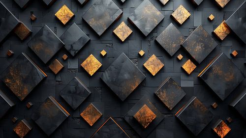 Luxe foto goud zwart