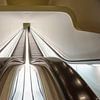 Futuristische roltrap van Marcel van Balken