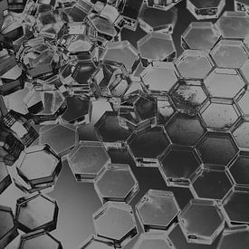Hexagon-Serie - Vom Chaos zur Ordnung von WijlensAanDeWand