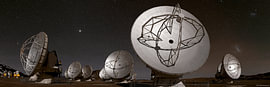 ALMA bei Nacht | Atacama Large Millimetre Array von Deep Field