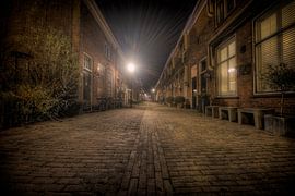 Street in Oud-Voorburg by Eus Driessen