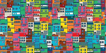 Brasilianische Favela von Richard Laschon