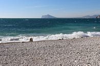 Strand van Calpe, Costa Blanca, Spanje van Elly Meijer - Willemsen thumbnail