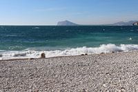 Beach of Calpe, Costa Blanca, Spain
