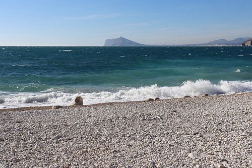 Beach of Calpe, Costa Blanca, Spain