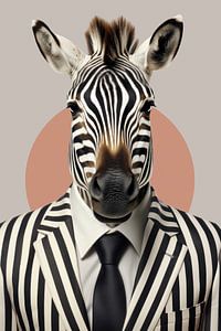 Haute Zebra Couture van Marja van den Hurk