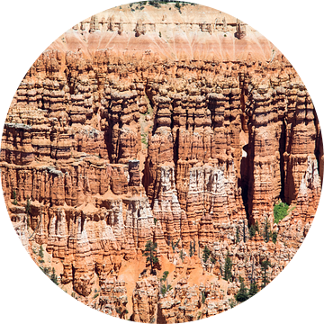 Rotswand in de Bryce Canyon van De wereld door de ogen van Hictures