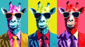 Warhol: Giraffen-Chic von ByNoukk