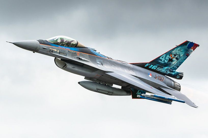 F-16 of the Dutch Royal Air Force by KC Photography