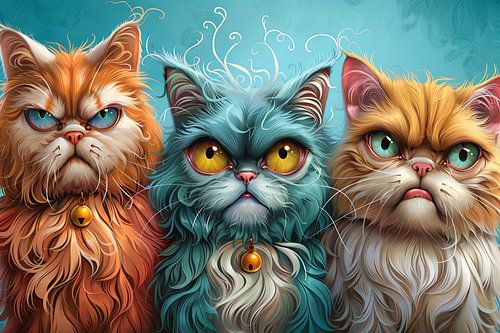 katten in en rondom huis
