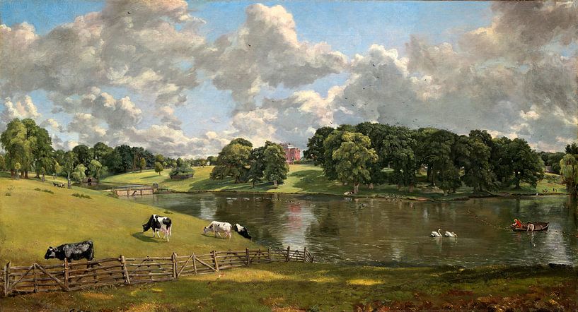 Wivenhoe Park, Essex, John Constable van Liszt Collection