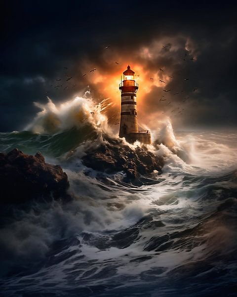 Tempête par fernlichtsicht