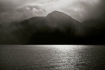 Aufsteigender Nebel, Loch Lochy, Schottland