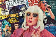 Portret (compilatie) van Lady Gaga van Karen Nijst thumbnail