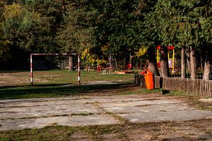Terrain de jeux abandonné