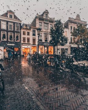 Regenachtige dag in Utrecht