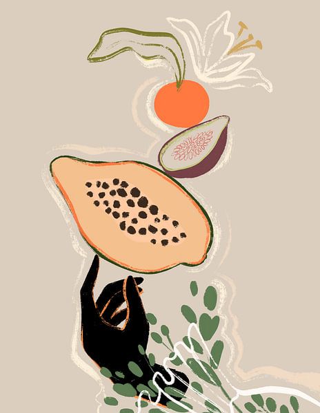 Balancing Fruits by Arty Guava