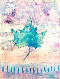 Plane leaf by Lida Bruinen