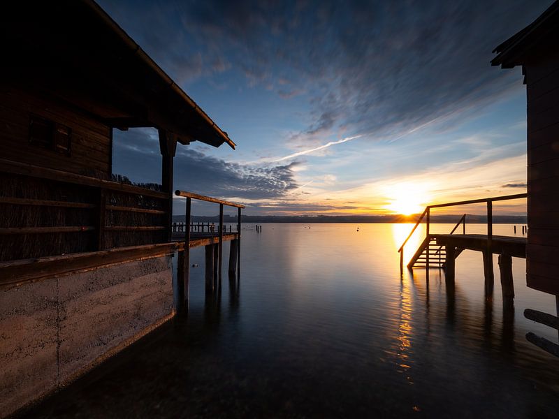 Lever du soleil sur l'Ammersee par Andreas Müller