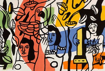 Fernand Léger. Vorstudie La Grande Parade