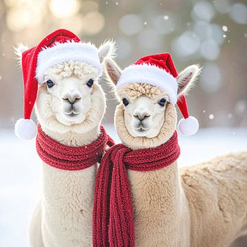 Alpacas at Christmas...