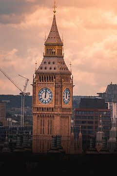 London - The Big Ben van Bas Van den Berg