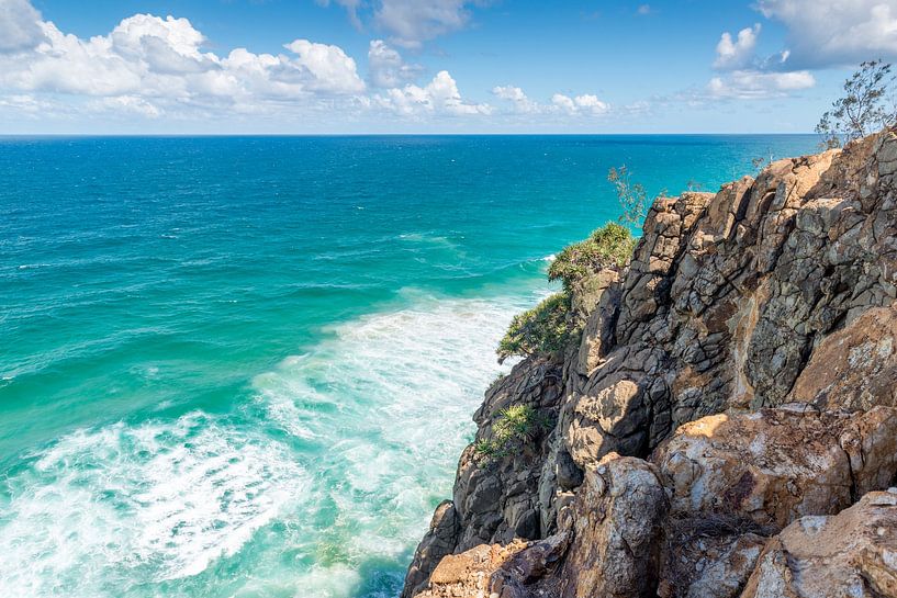Beautiful beach scenery on Fraser Island by Troy Wegman