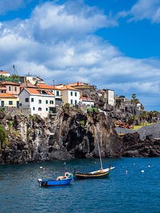 Blick auf Camara de Lobos auf der Insel Madeira, Portugal
