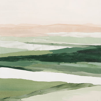 Paysage en couches et en lumière