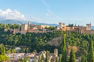 Alhambra Paleis en Alcazaba, Alhambra en Albaycin, van Peter Apers thumbnail