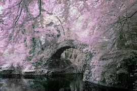 Foto van een kasteel – infrarood fotografie van Joriali Fine Art