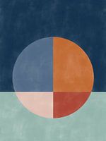 Ein großer segmentierter Kreis