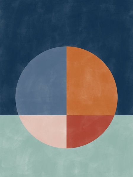 A Large Segmented Circle by Elena Ristova