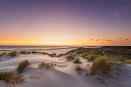 Sonnenaufgang auf Schiermonnikoog von Sander Ros