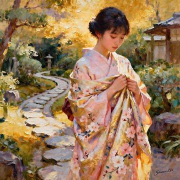 Flow of Elegance von Johannas Art Creations