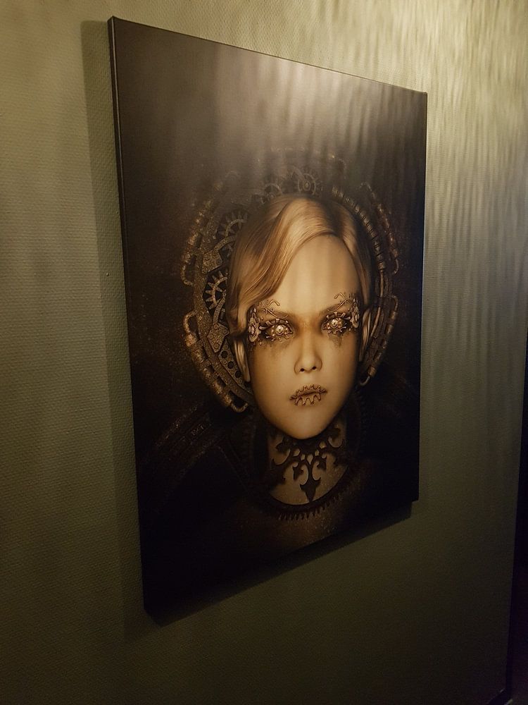 Steampunk Metropolis Frau  von Britta Glodde 